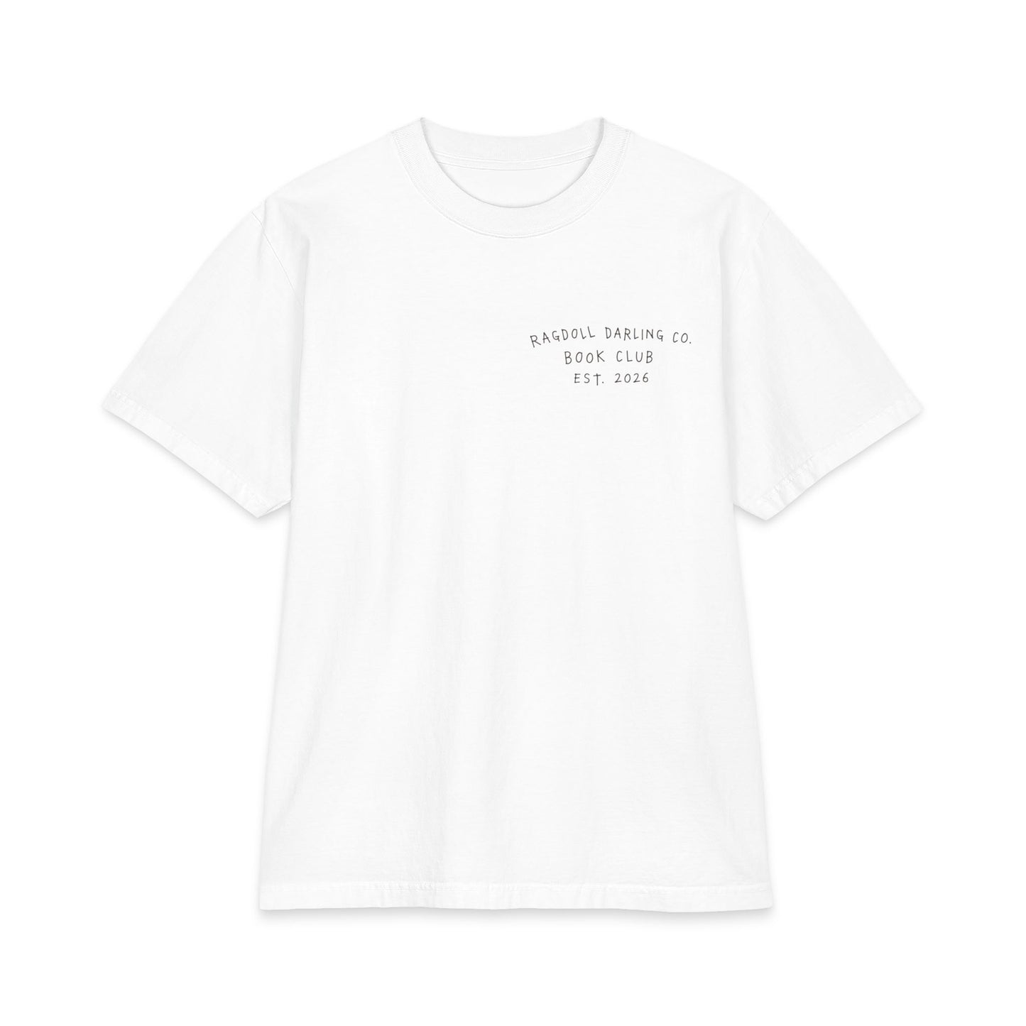 Books Are Cheaper Than Therapy T-Shirt — Ragdoll Darling Co. Book Club Tee