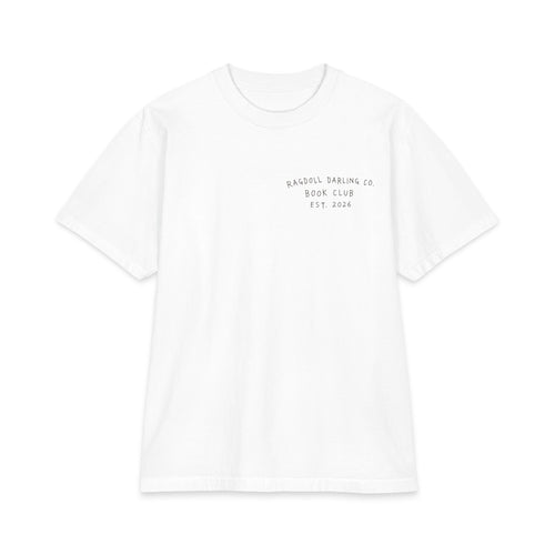 Books Are Cheaper Than Therapy T-Shirt — Ragdoll Darling Co. Book Club Tee