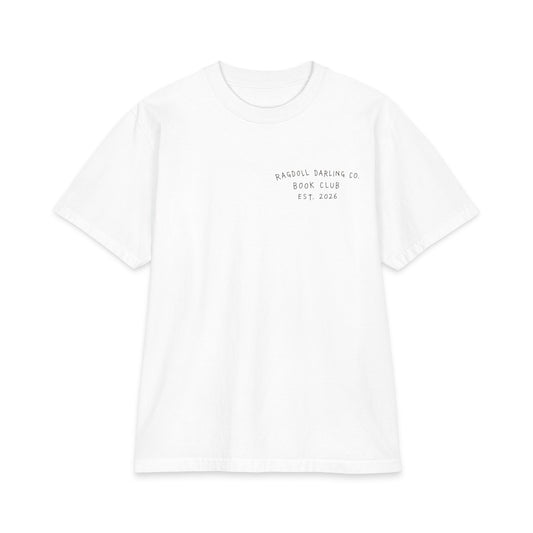 Books Are Cheaper Than Therapy T-Shirt — Ragdoll Darling Co. Book Club Tee
