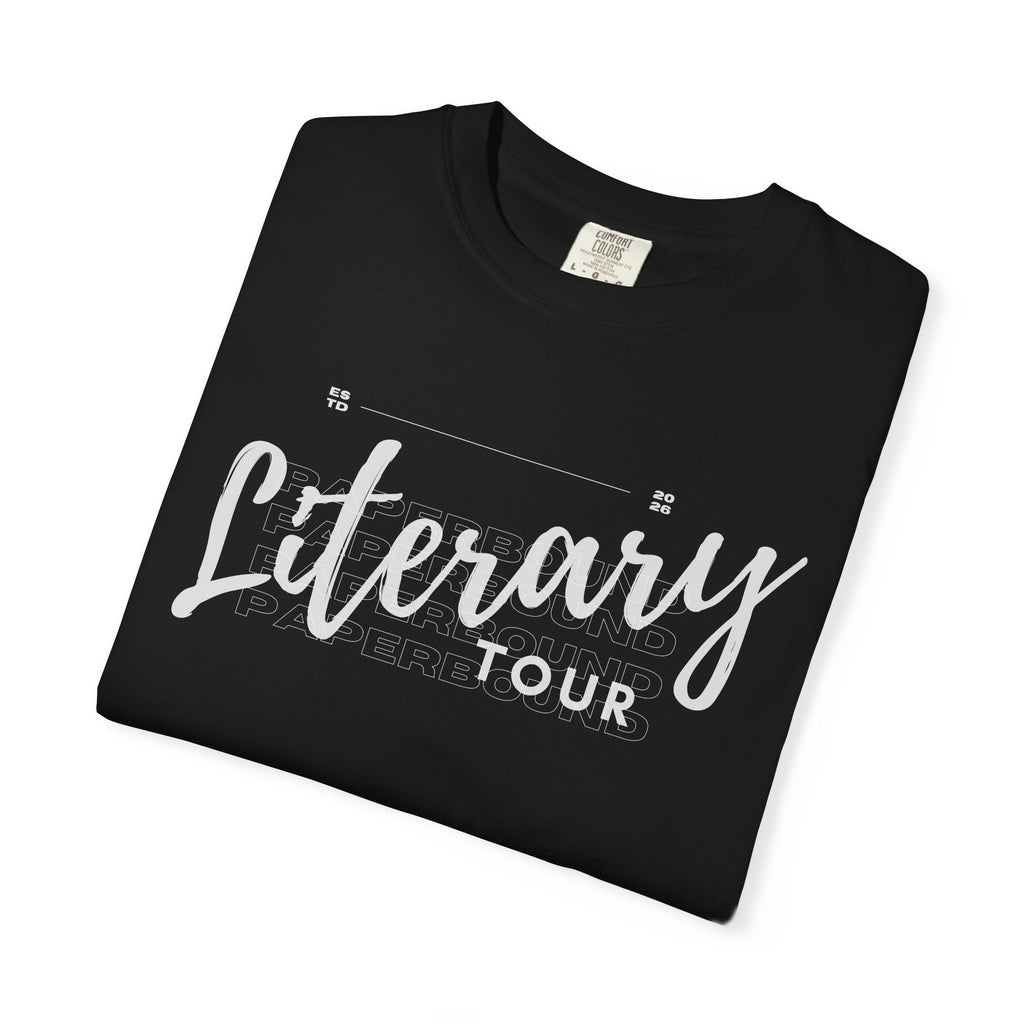 Literary Tour T-Shirt — Book Lover Vintage Tour Tee