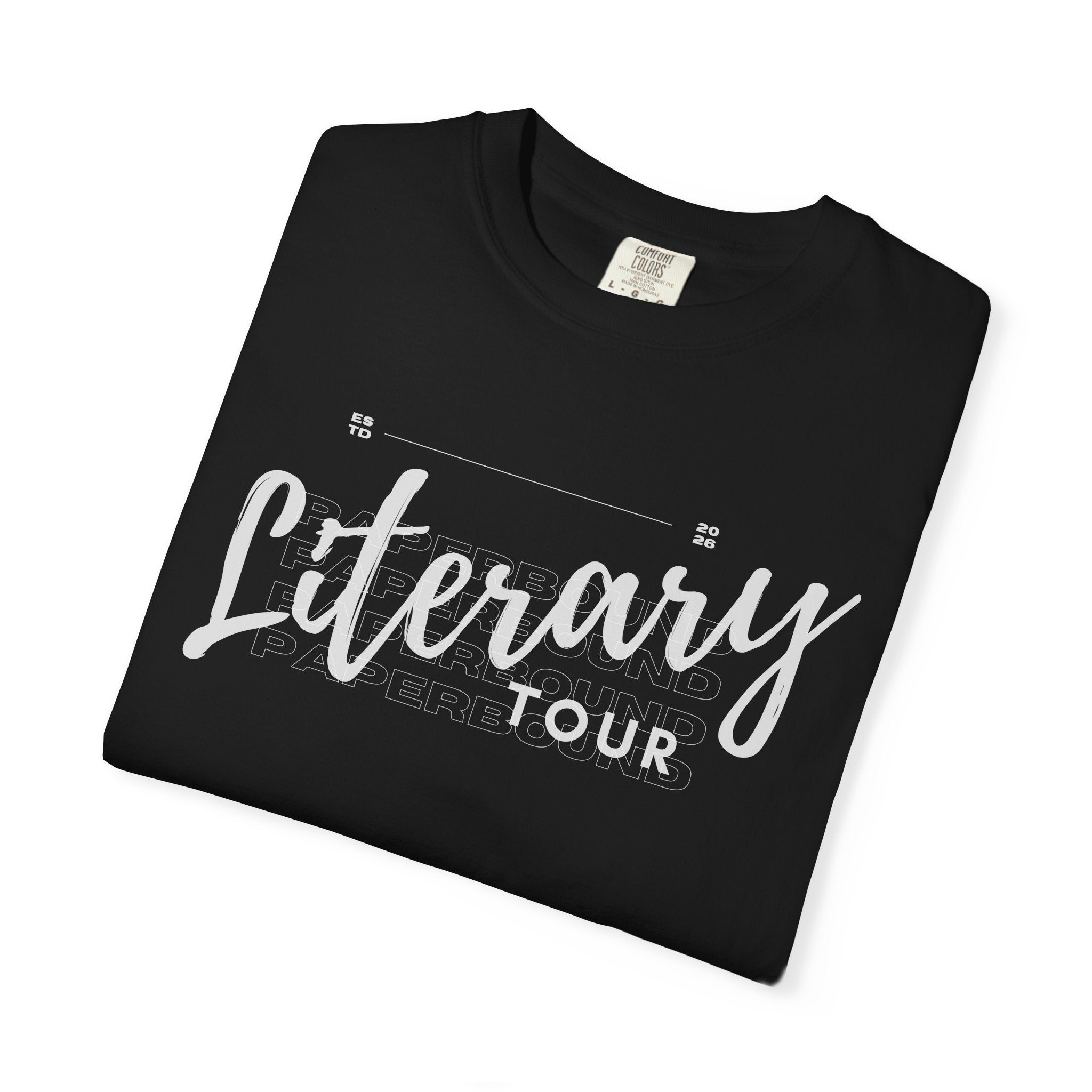 Literary Tour T-Shirt — Book Lover Vintage Tour Tee