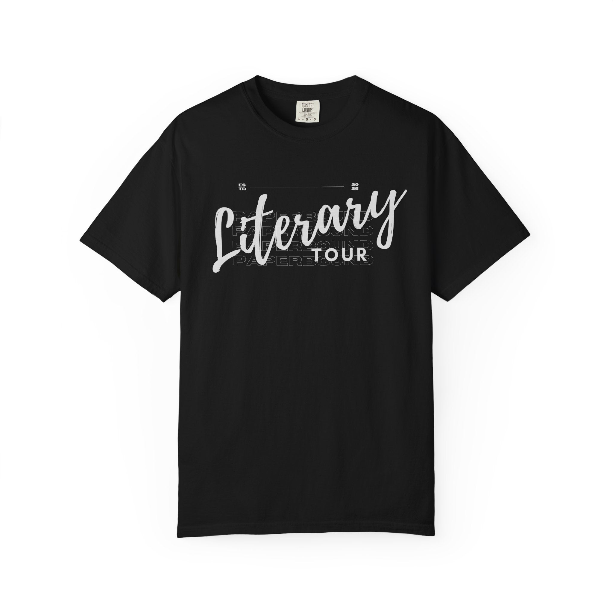 Literary Tour T-Shirt — Book Lover Vintage Tour Tee