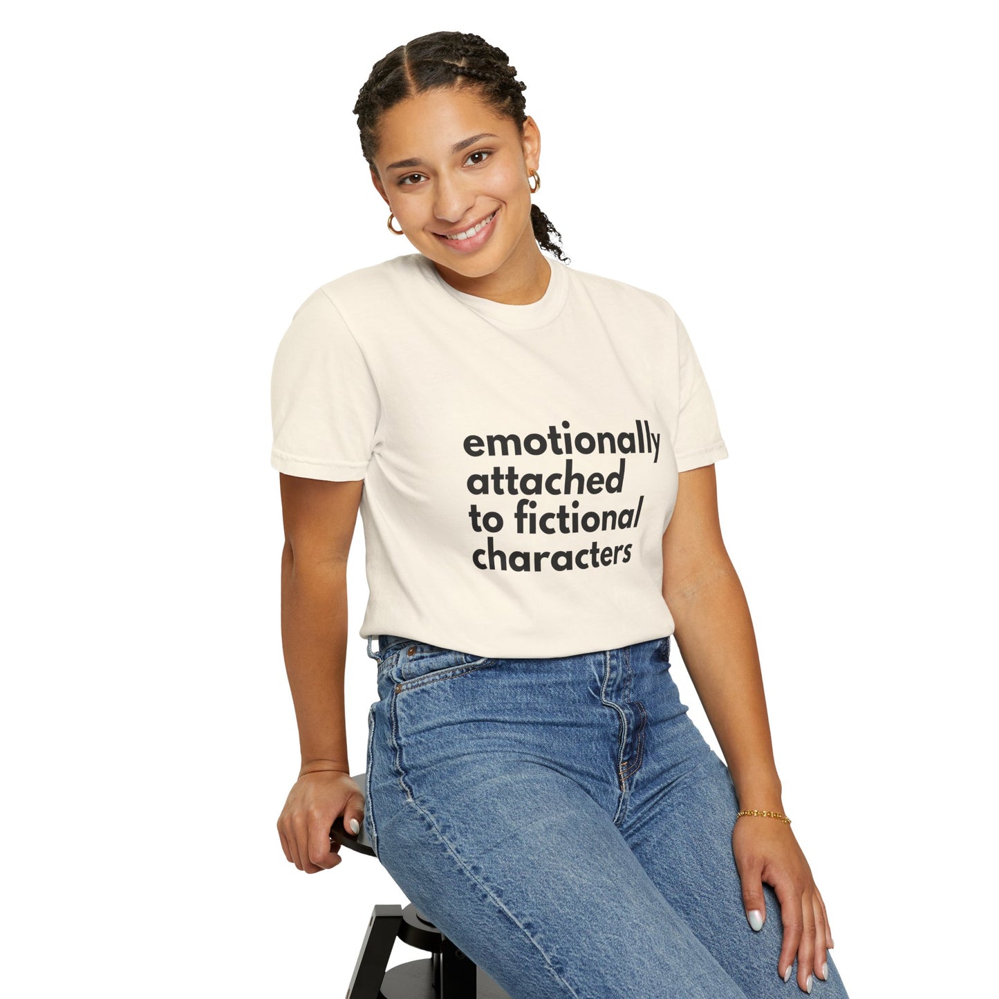 Emotionally Attached to Fictional Characters T-Shirt