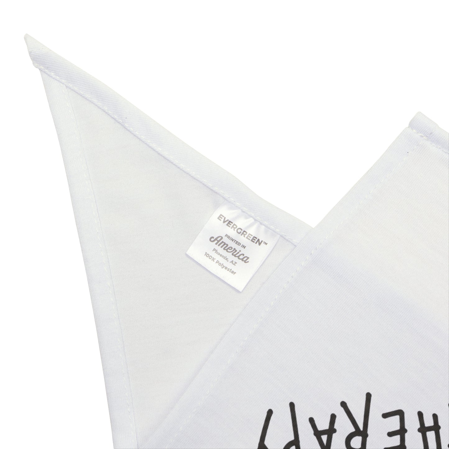 Pet Bandana — "Treats Are Cheaper Than Therapy" Dog Bandana, Funny Puppy Accessory