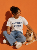 Fiction First T-Shirt — Reader Pride Graphic Tee
