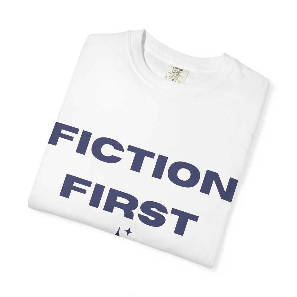 Fiction First T-Shirt — Reader Pride Graphic Tee