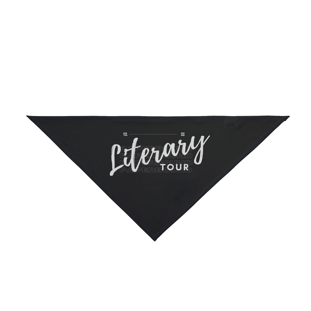 Literary Tour Pet Bandana – Cute Book Lover Dog Bandana