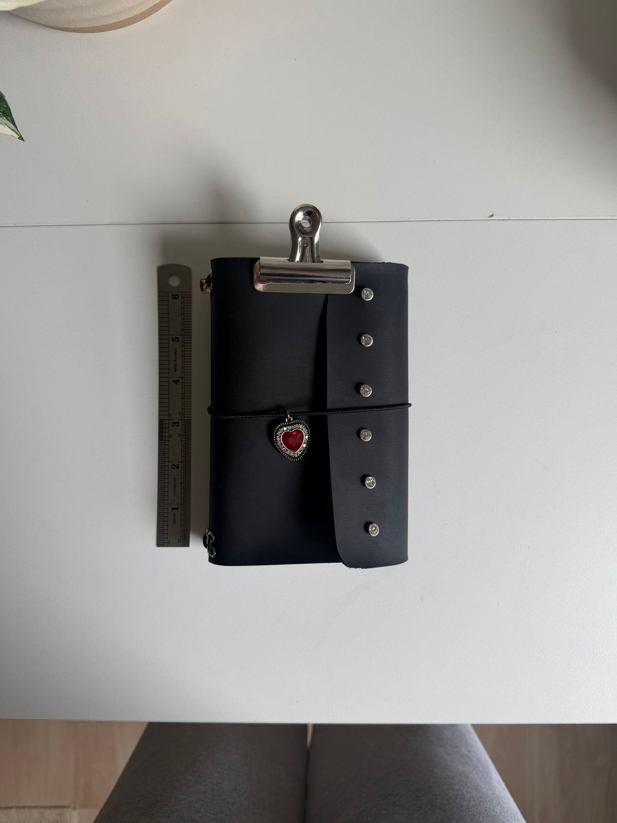 You Shine A6 Studded Leather Journal