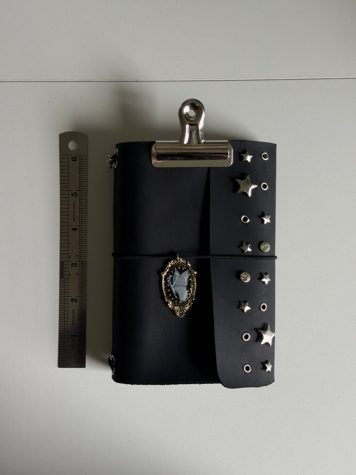 Star Struck A6 Studded Leather Journal