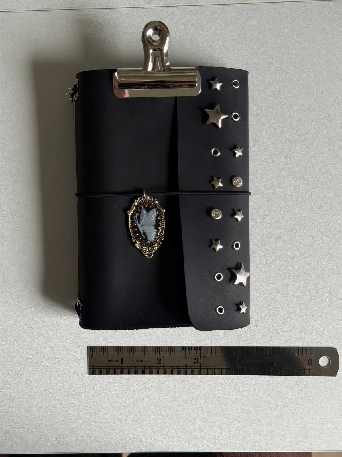 Star Struck A6 Studded Leather Journal