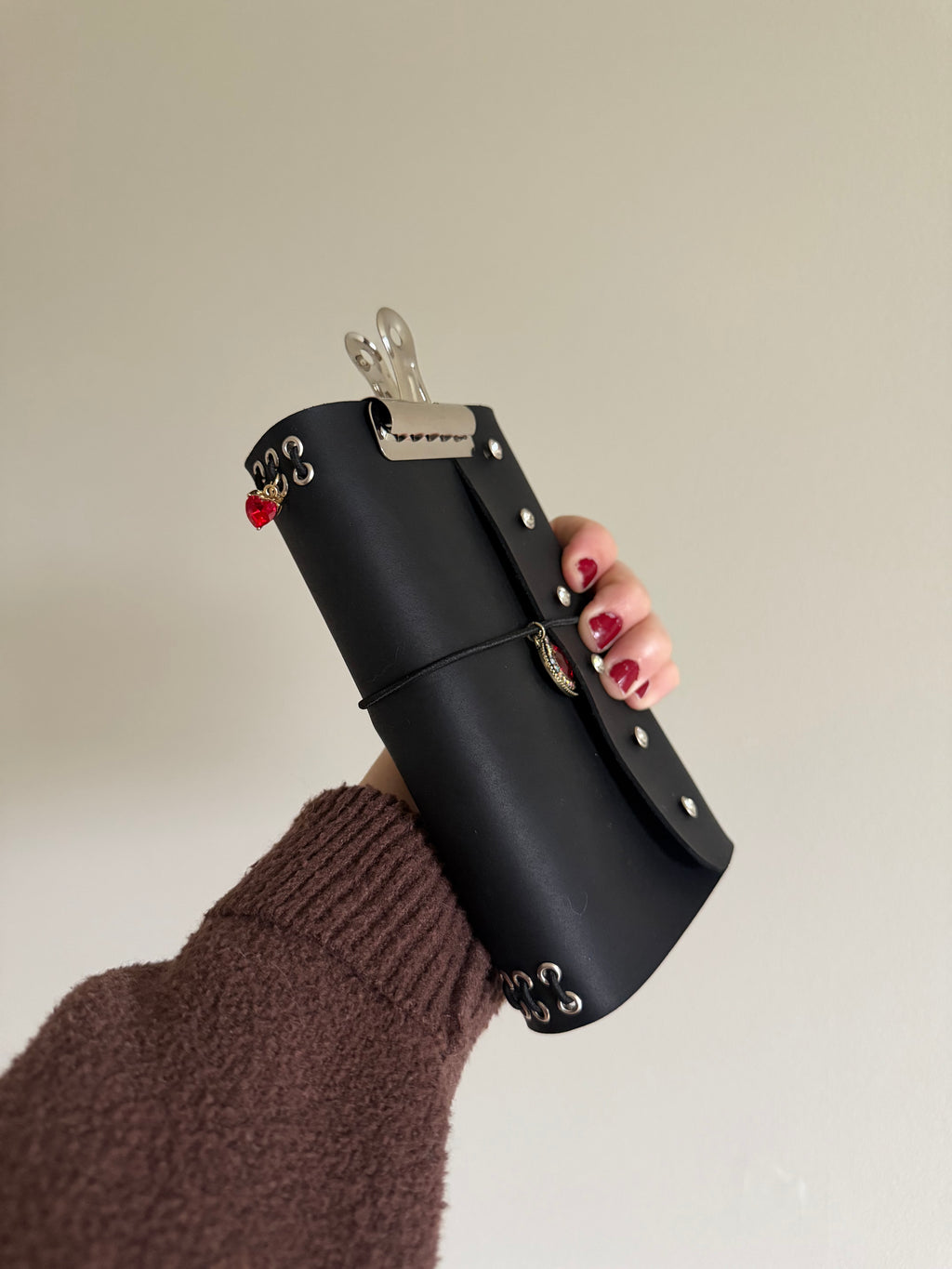 You Shine A6 Studded Leather Journal