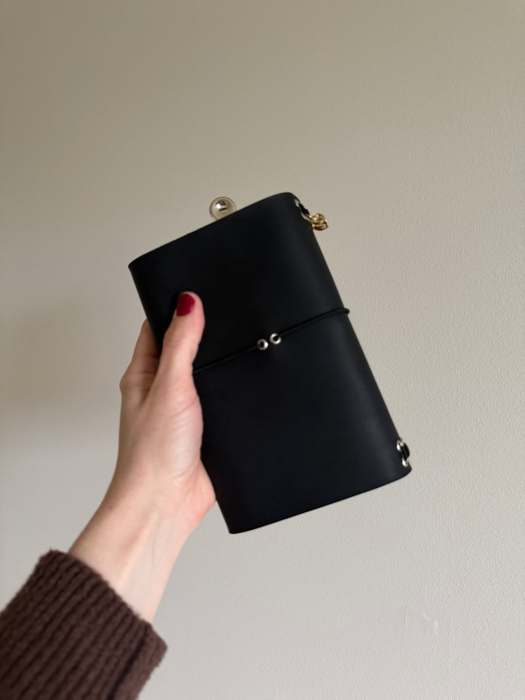 You Shine A6 Studded Leather Journal