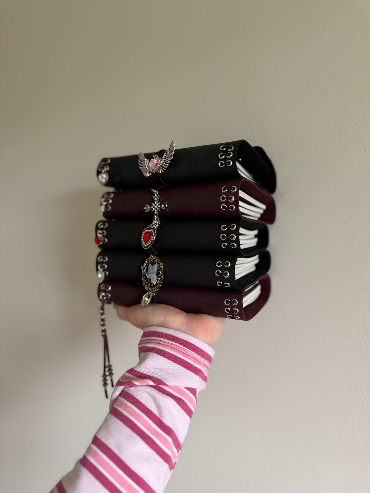 Somewhere Out West A6 Studded Leather Journal