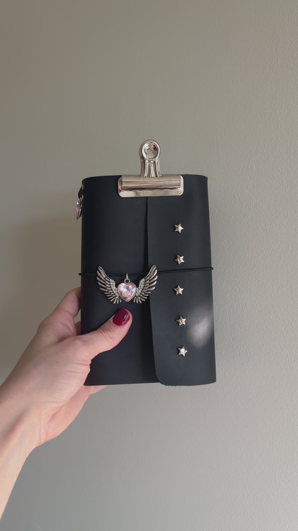 You’re a Star A6 Studded Leather Journal