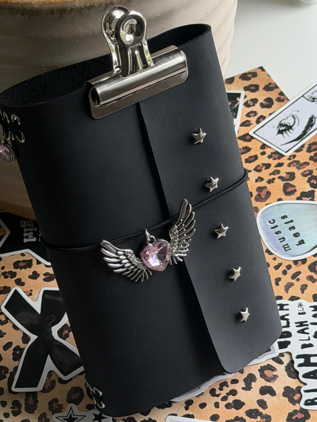 You’re a Star A6 Studded Leather Journal